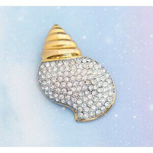 Art Deco Majestic Snail Brooch | Silver Brooch | J21